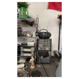 Mixed Electronics and Household Lot Including Black & Decker Charger, Emergency Jump Starter, Radios, and More