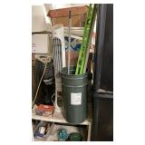 Lot of Mixed Electronics, Shop Tools, and Shelving Contents