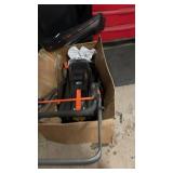 ted - Untested Corded Electric Lawn Mower with Grass Collection Bag