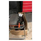 ted - Untested Corded Electric Lawn Mower with Grass Collection Bag