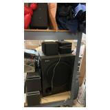 Mixed Electronics and Accessories Lot with Sony Speakers, Controllers and Cables