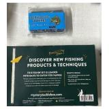 Mystery Tackle Box Bass Fishing Kit with Oversized Eye Jig Heads