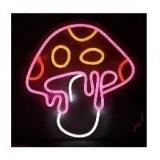 Peaoy LED Mushroom Neon Light with Installation Kit