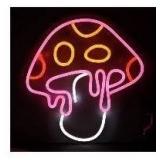 Peaoy LED Mushroom Neon Light with Installation Kit