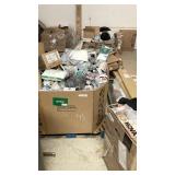 Large Assorted Estate and Household Item Pallet including Decor, Tools, and Hardware