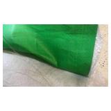 Roll of Green Reinforced Plastic Sheeting with Protective Wrap