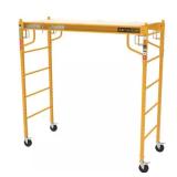 Metaltech 6 ft Baker Style Rolling Scaffold Platform Jobsite