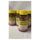 Lot of 19 Mason Natural Body Hair Skin & Nails Dietary Supplement 60 Capsules Each