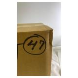 Box of 47 Bottles of Equate No Burp Omega-3 Fish Oil 1000mg 120 Softgels