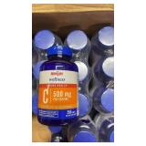 Case of 59 Bottles of Meijer Wellness Vitamin C 500mg Dietary Supplement, 24 Bottles