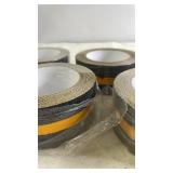 Set of 5 Rolls Black Anti-Slip Grip Tape