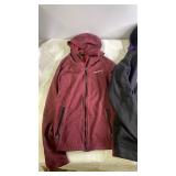Eddie Bauer Womens S Zip Hoodie and The North Face Womens U/G Hoodie Set