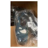 Bulk Lot of Muk Luks Sandals, Black Clothing, Throw Blanket, and Socks