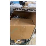 Bulk Lot of Muk Luks Sandals, Black Clothing, Throw Blanket, and Socks