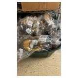 Bulk Lot of Muk Luks Sandals, Black Clothing, Throw Blanket, and Socks