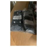 Bulk Lot of Muk Luks Sandals, Black Clothing, Throw Blanket, and Socks