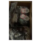 Bulk Lot of Muk Luks Sandals, Black Clothing, Throw Blanket, and Socks