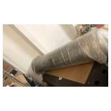 Very Large Roll of Black Felt 60â Width Length Unknown