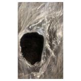 Very Large Roll of Black Felt 60â Width Length Unknown