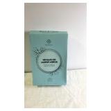 HD Glass LED Makeup Mirror with Detachable 10X Magnifying Mirror