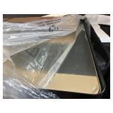 Tetote Metal Frame Wall Mirror, Black, 110x76 cm