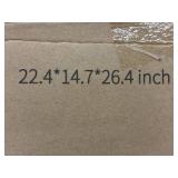 Beshoome Laundry Basket, 22.4x14.7x26.4 Inch, New in Box