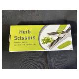 Herb Scissors with Cleaning Comb