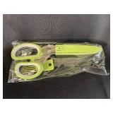 Herb Scissors with Cleaning Comb