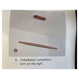 YISDESIGN Modern Wooden LED Pendant Ceiling Light