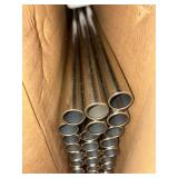 Portable Outdoor Canopy/Tent Parts Set with Connectors and Poles