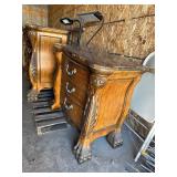 dresser with night stand