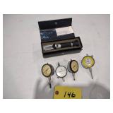 (4) Dial Indicators & Refractometer...