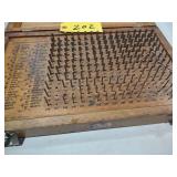 Meyer Plug Gage Set, .061-250...