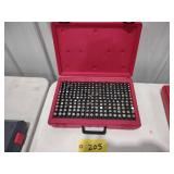 Plug Gage Set, .251-.500...