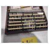 Starrett Gage Block Set, .500-4"...