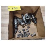 (6) Cat 40 Toolholders...
