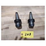 (2) Shunk Cat 40 3/4" Hydraulic Too...