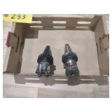 (2) Cat 40 Face Mill Toolholders...