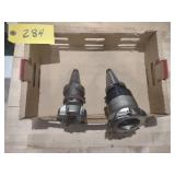 (2) Cat 40 Face Mill Toolholders...