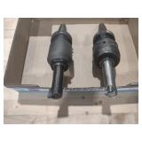(2) Cat 40 Hydraulic Toolholders...