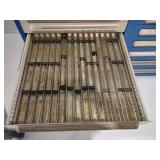 Stanley Vidmar Parts Cabinet, 12 Dr...