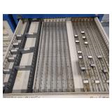 Stanley Vidmar Parts Cabinet, 12 Dr...