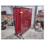 (3) Welding Curtains, 6