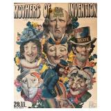 Framed 1971 Frank Zappa Mothers of Invention Concert Poster