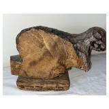 Antique Hand-Carved Religious Wood Figures â Lamb and Jesus Corpus