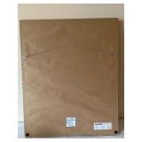 Framed Signed Print by Jeanine Rudo Boufanger La vendeuse d oiseaux