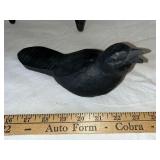 Set of 5 Vintage Black Crow and Bird Decoys