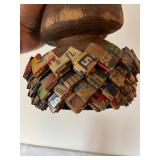 Collection of 3 Handcrafted Folk Art Busts and Sculptures