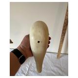 Lot of 3 Hand-Carved Wooden Bird Figurines