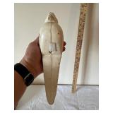 Lot of 3 Hand-Carved Wooden Bird Figurines